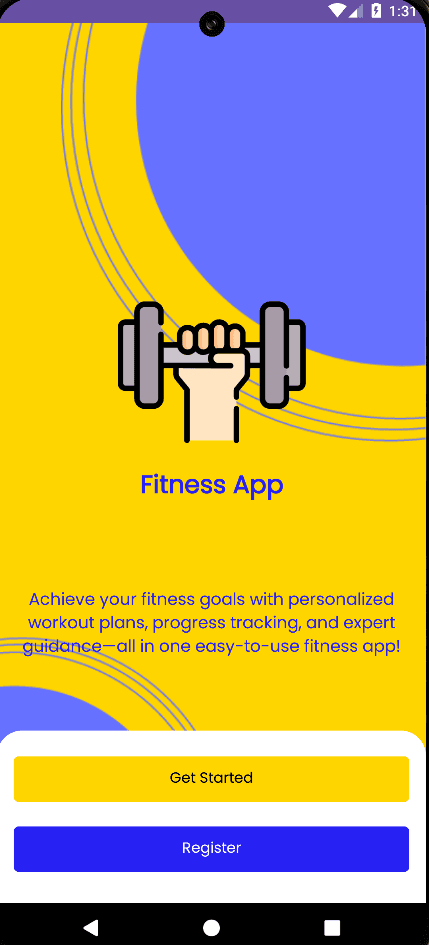 Fitness App - Android Kotlin screenshot 1