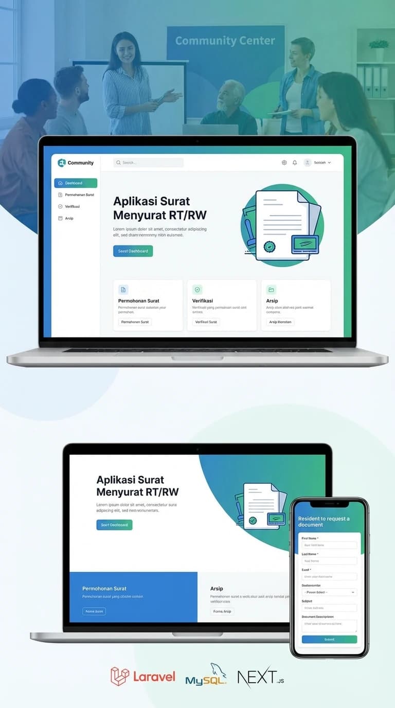 Aplikasi Surat Menyurat RT/RW preview