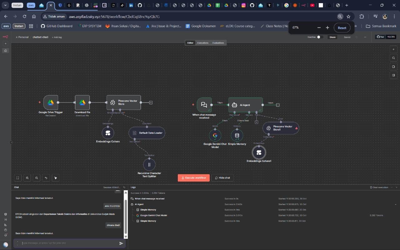 DTEDI Smart Assistant - Autonomous AI Information Service screenshot 1