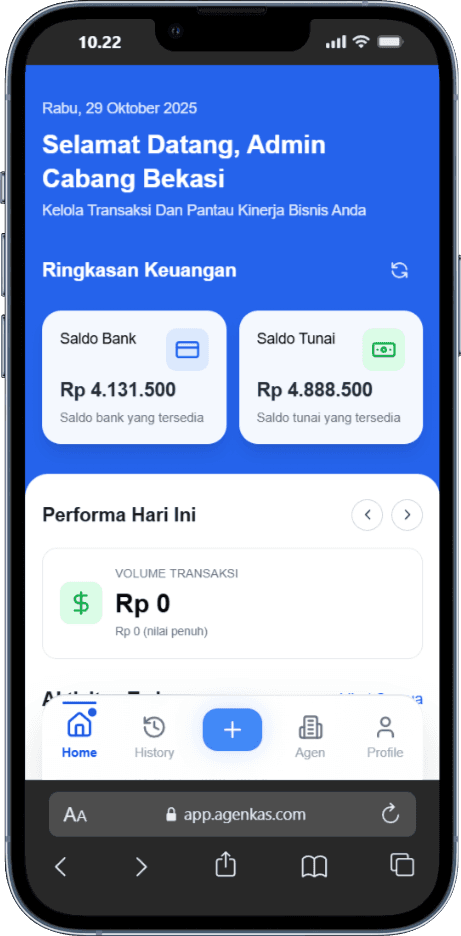 SaaS Brilink - Agent Management System screenshot 1